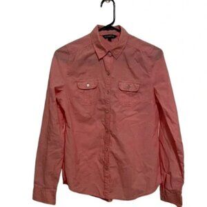 Women’s Long Sleeve Button Down Express Shirt Size XS
